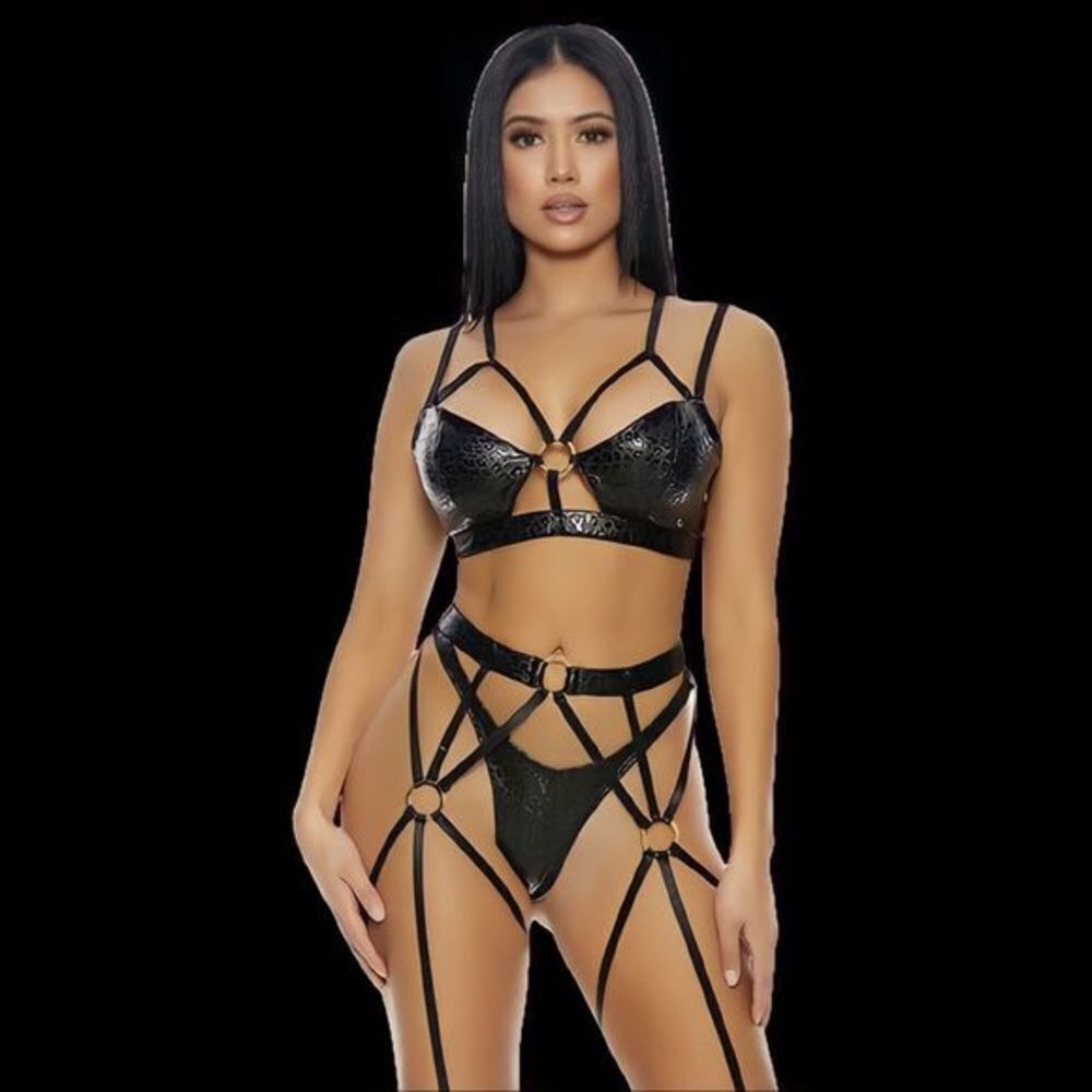 That's My Spot Cheetah Print Lingerie Set​​​